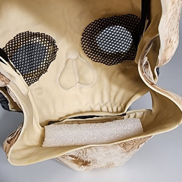 Cosplay Skull Skeleton Head Creepy Scary Halloween Mask Full Face Party Props - Picture 7 of 11